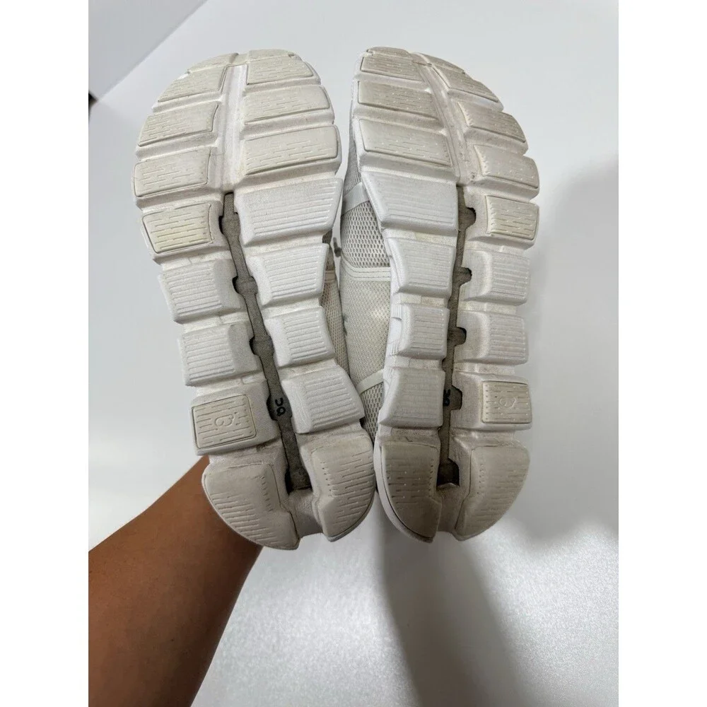 On Cloud 6 Shoes Womens Size 7 Sand /white  CloudTec Running Sneakers Athletic - Picture 6 of 10